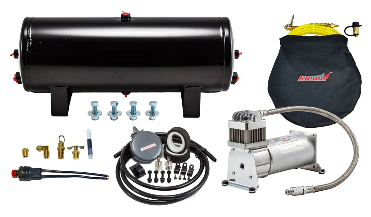 Kleinn Automotive Air Horns 6354 AirHornCompressorKit - Truck Part Superstore