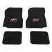 Hurst 6370002 Floor Mat Kit; Black; Non-Slip Backing; Hurst Red Logo; Front and Rear; 4 pc.; - Truck Part Superstore