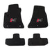 Hurst 6370010 Floor Mat Kit; Black; Non-Slip Backing; Hurst Gold Logo; Front and Rear; 4 pc.; - Truck Part Superstore