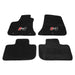 Hurst 6370011 Floor Mat Kit; Hurst Red Logo; Front and Rear; - Truck Part Superstore