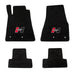 Hurst 6370020 Floor Mat Kit; Black; Non-Slip Backing; Hurst Red Logo; Front and Rear; 4 pc.; - Truck Part Superstore