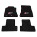 Hurst 6370021 Floor Mat Kit; Black; Non-Slip Backing; Hurst Red Logo; Front and Rear; - Truck Part Superstore