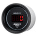 AutoMeter 6370 GAUGE; BOOST; 2 1/16in.; 60PSI; DIGITAL; BLACK DIAL W/RED LED - Truck Part Superstore