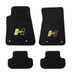 Hurst 6371000 Floor Mat Kit; Black; Non-Slip Backing; Hurst Gold Logo; Front and Rear; 4 pc.; - Truck Part Superstore