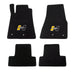 Hurst 6371020 Floor Mat Kit; Black; Non-Slip Backing; Hurst Gold Logo; Front and Rear; 4 pc.; - Truck Part Superstore