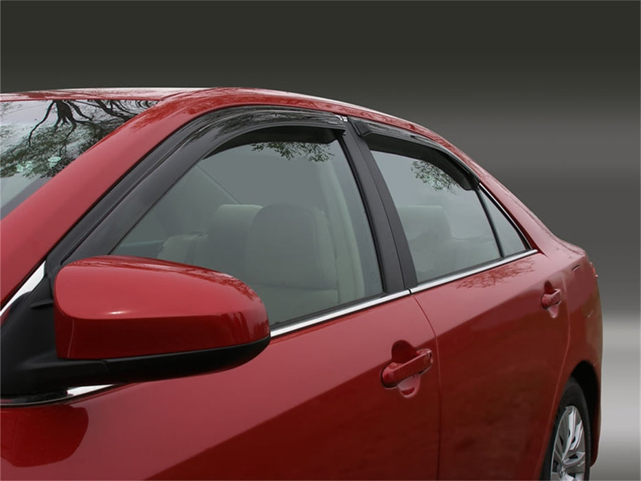 Stampede 6372-2 Tape-Onz™ Sidewind Deflector 4 pc.; Smoke; - Truck Part Superstore