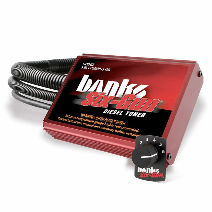 Banks Power 63797 Six-Gun Diesel Tuner; W/Switch-2006-07 Dodge 5.9L; All - Truck Part Superstore