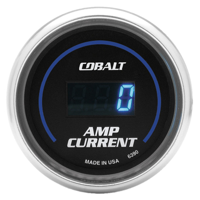 AutoMeter 6390 GAUGE; STEREO AMP CURRENT; 2 1/16in.; 250A; DIGITAL; COBALT - Truck Part Superstore