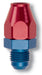 Russell 639210 Aluminum Fuel Line Adapter; Red/Blue; -6AN Male 37 Deg. To 3/8 in. Line; - Truck Part Superstore