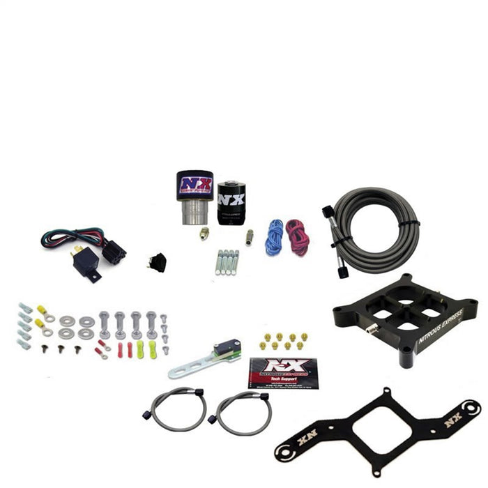 Nitrous Express 63940-00 SINGLE ENTRY CROSSBAR RNC .178 250-650HP (4150 FLANGE) W/NO BOTTLE - Truck Part Superstore