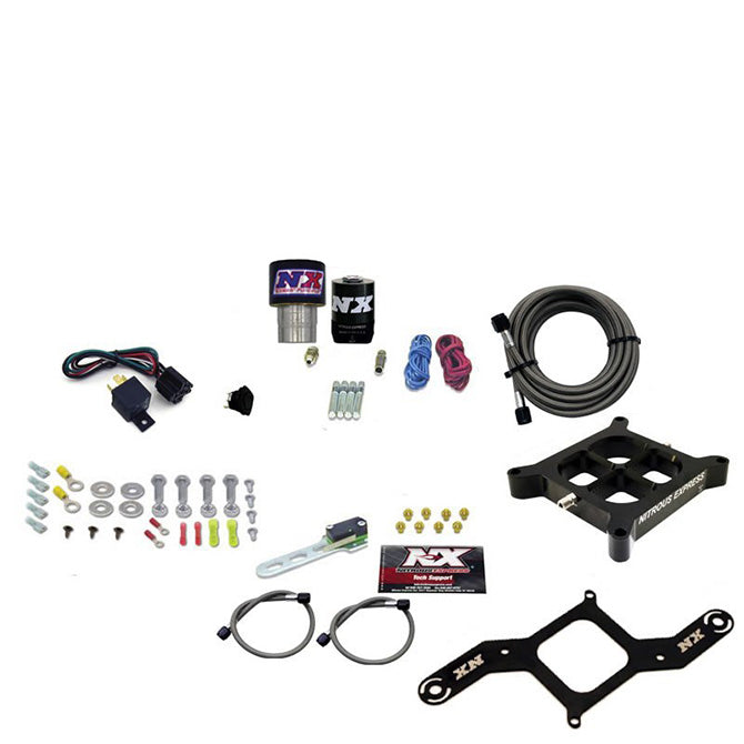 Nitrous Express 63940-00 SINGLE ENTRY CROSSBAR RNC .178 250-650HP (4150 FLANGE) W/NO BOTTLE - Truck Part Superstore