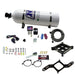 Nitrous Express 63940-15 SINGLE ENTRY CROSSBAR RNC .178 250-650HP (4150 FLANGE) W/15LB BOTTLE - Truck Part Superstore