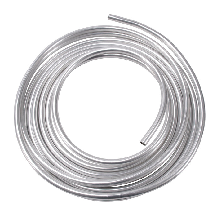 Russell 639490 Aluminum Fuel Line; 0.5 in. Tube Size; Natural; 25 ft.; - Truck Part Superstore