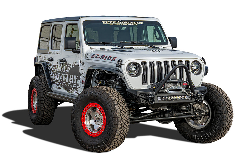Tuff Country 44105 4 Inch Lift Kit 18-19 Jeep Wrangler JLU 4 Door Models Only EZ-Flex Tuff Country - Truck Part Superstore