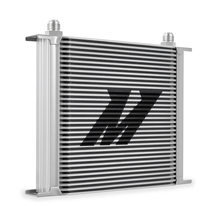 Mishimoto MMOC-U34SL Universal Oil Cooler Kit, 34-Row, Silver - Truck Part Superstore