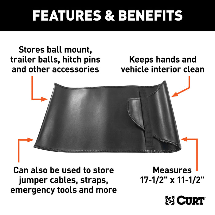 CURT 22200 11-1/2in. x 17-1/2in. Tow Pouch - Truck Part Superstore