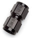 Russell 640003 Straight Swivel Coupler Adapter; Black; -6AN; Straight; - Truck Part Superstore