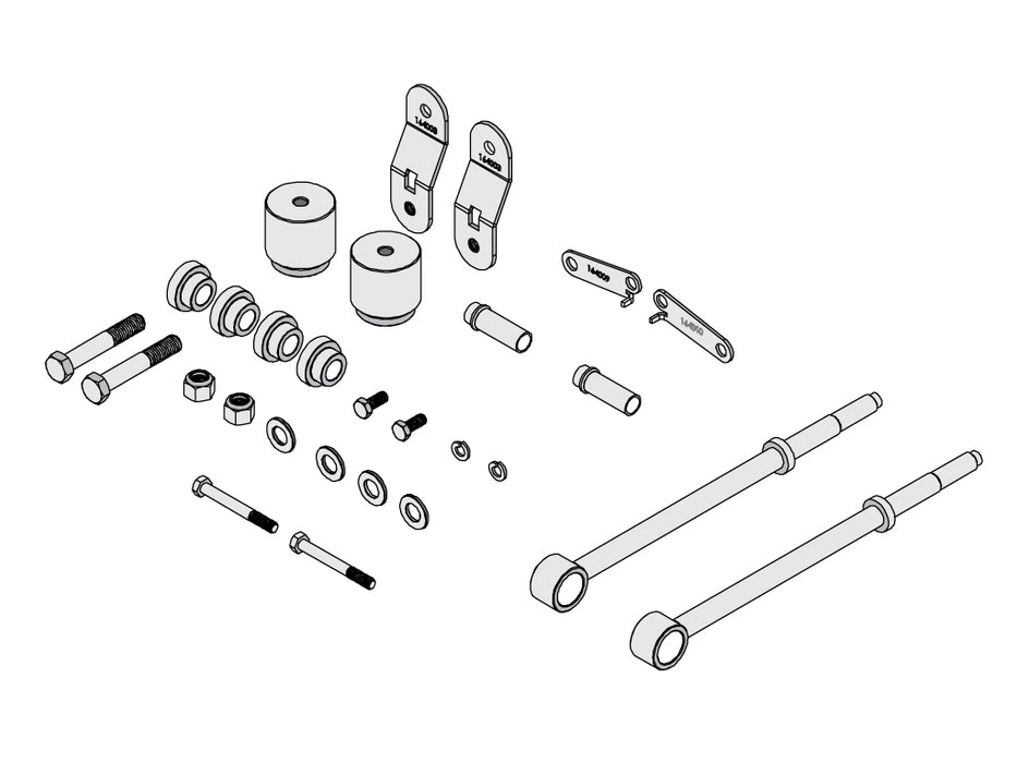 ICON Vehicle Dynamics 64000 2005-2007 FORD SUPER DUTY FRONT 4.5" LIFT BOX KIT - Truck Part Superstore