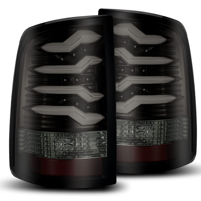 AlphaRex 640010 LED Taillights Jet Black - Truck Part Superstore