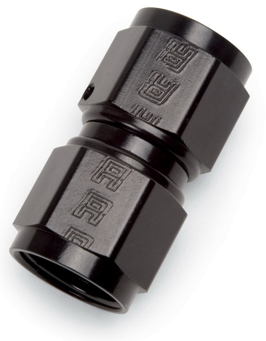 Russell 640013 Straight Swivel Coupler Adapter; Black; -8AN; Straight; - Truck Part Superstore