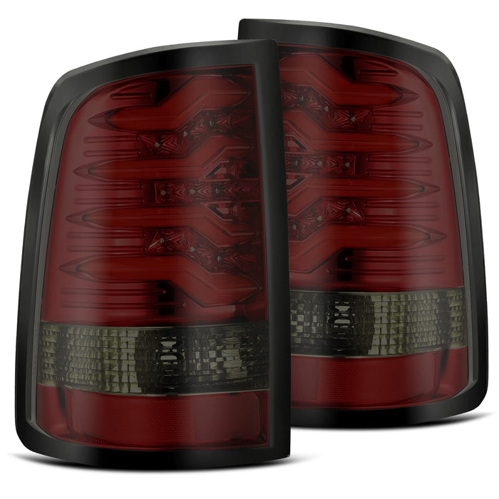 AlphaRex 640020 LED Taillights Red Smoke - Truck Part Superstore