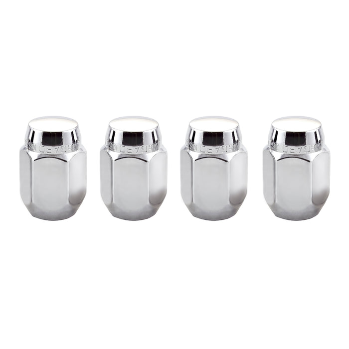 McGard 64003 Chrome Cone Seat Style Lug Nut Set (M12 x 1.25 Thread Size) - Set of 4 Lug Nuts - Truck Part Superstore