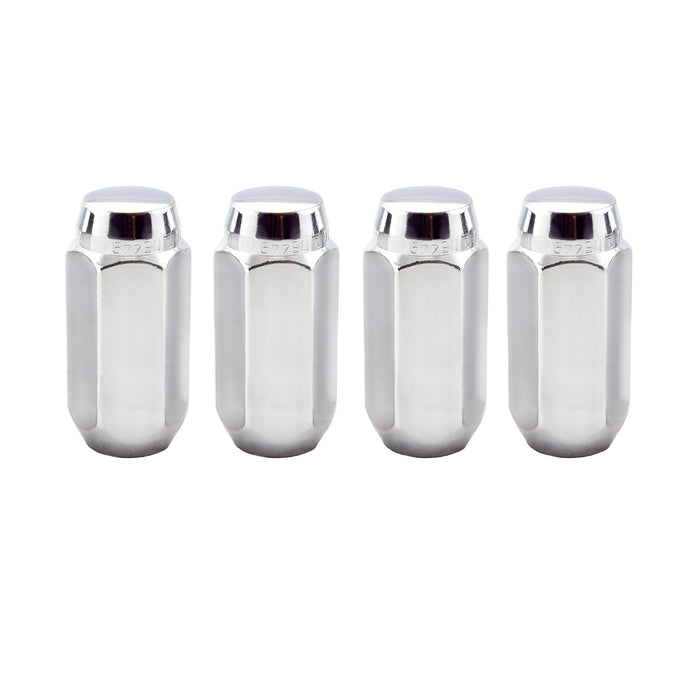 McGard 64014 Chrome Cone Seat Style Lug Nut Set (M14 x 1.5 Thread Size) - Set of 4 Lug Nuts - Truck Part Superstore