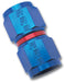 Russell 640140 Straight Swivel Coupler Adapter; Red/Blue; -4AN; Straight; - Truck Part Superstore
