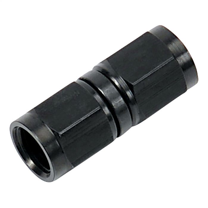 Russell 640143 Straight Swivel Coupler; -4 AN; Black Anodized; - Truck Part Superstore