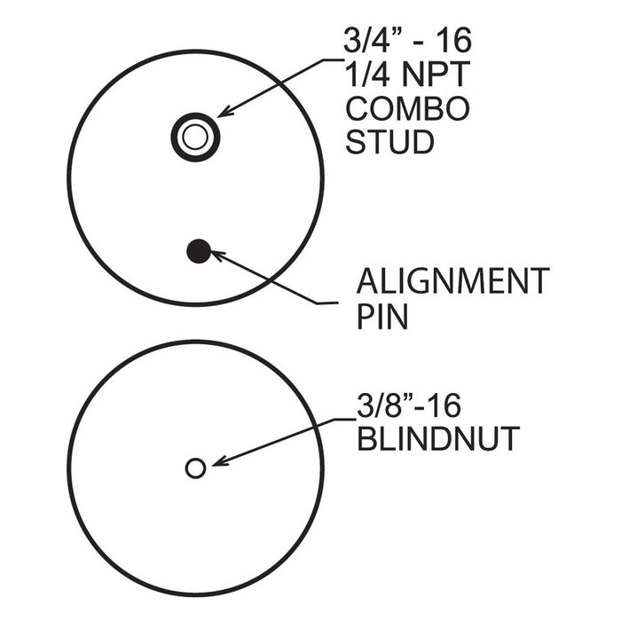 Firestone Ride-Rite 6401 SuspAirBag/Bellows - Truck Part Superstore