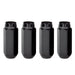 McGard 64025 Black Cone Seat Style Lug Nut Set (M14 x 2.0 Thread Size) - Set of 4 Lug Nuts - Truck Part Superstore
