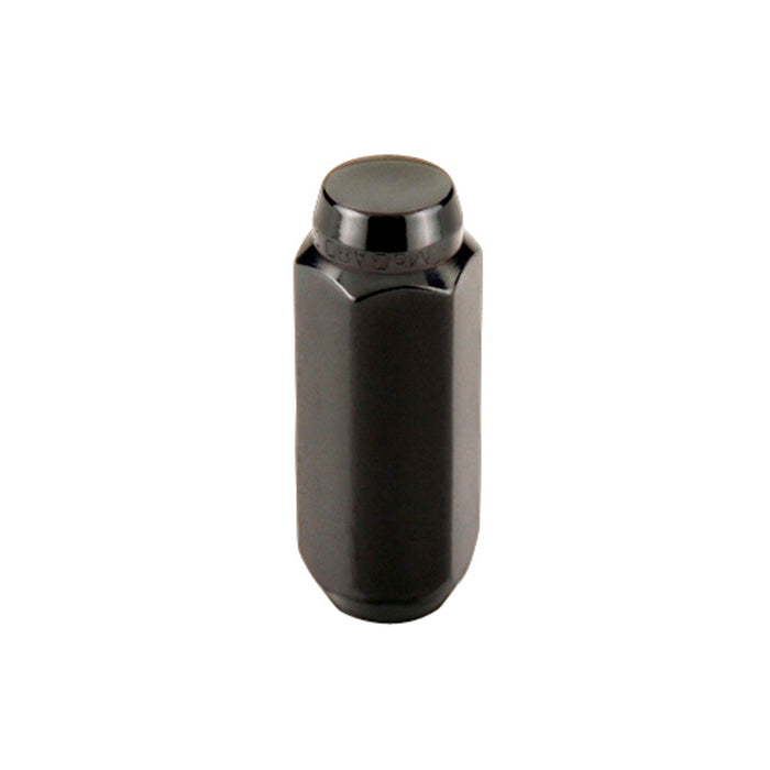 McGard 64025 Black Cone Seat Style Lug Nut Set (M14 x 2.0 Thread Size) - Set of 4 Lug Nuts - Truck Part Superstore