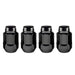 McGard 64029 Black Bulge Cone Seat Style Lug Nut Set (1/2-20 Thread Size) - Set of 4 Lug Nuts - Truck Part Superstore
