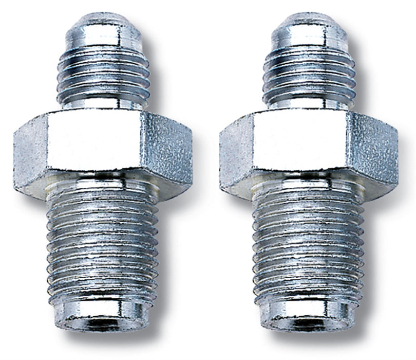 Russell 640311 Brake Adapter Fitting SAE; 7/16 in. x 24 IF Male; -4AN Male; Endura; 2 pc.; - Truck Part Superstore
