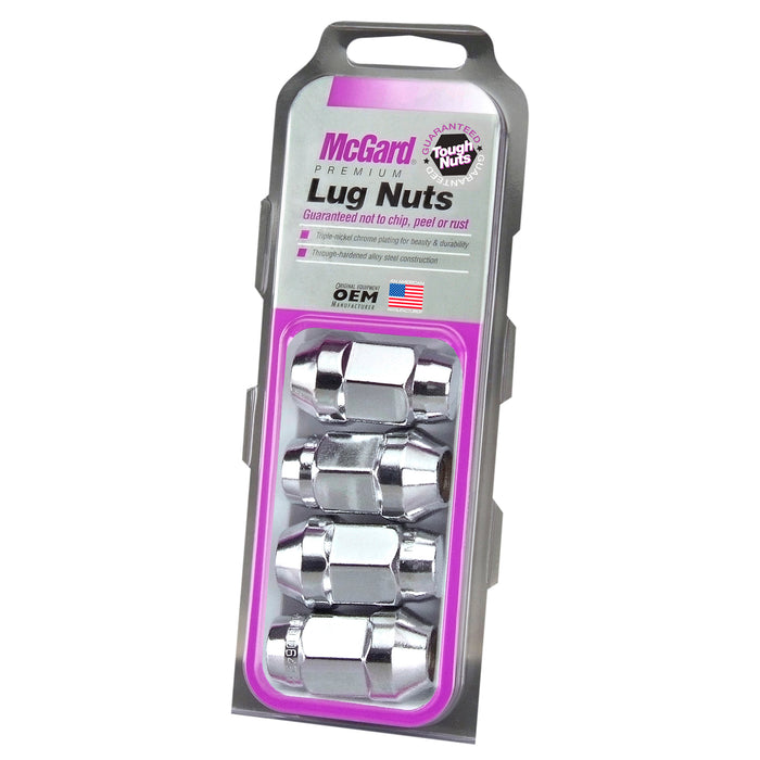 McGard 64033 Bulge Cone Seat Style Lug Nuts-Chrome - Truck Part Superstore