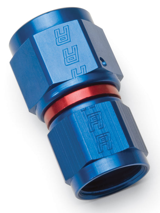 Russell 640570 Coupler Reducer; Red/Blue Anodized; -12AN To -10AN Female to Female; - Truck Part Superstore