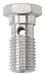Russell 640670 Banjo Bolt; 7/16 in.-24; Clear Zinc Plated; - Truck Part Superstore