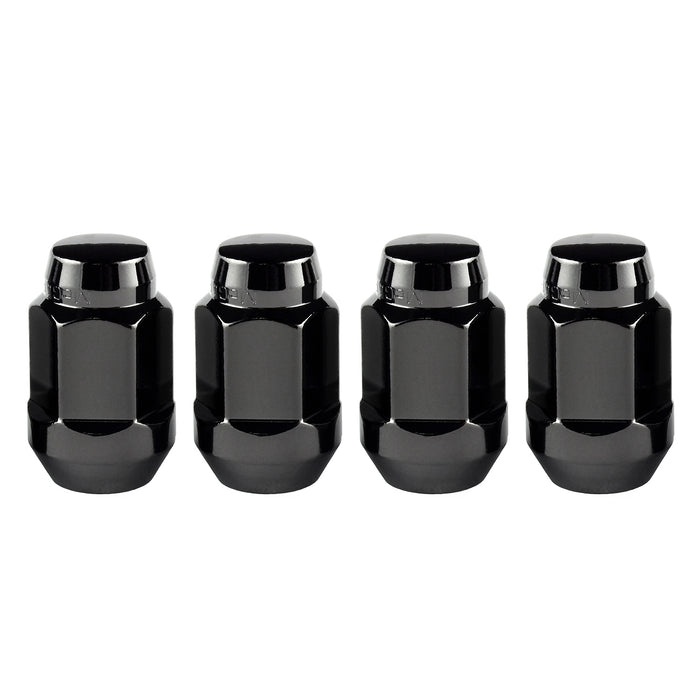 McGard 64074 Bulge Cone Seat Style Lug Nuts-Black - Truck Part Superstore