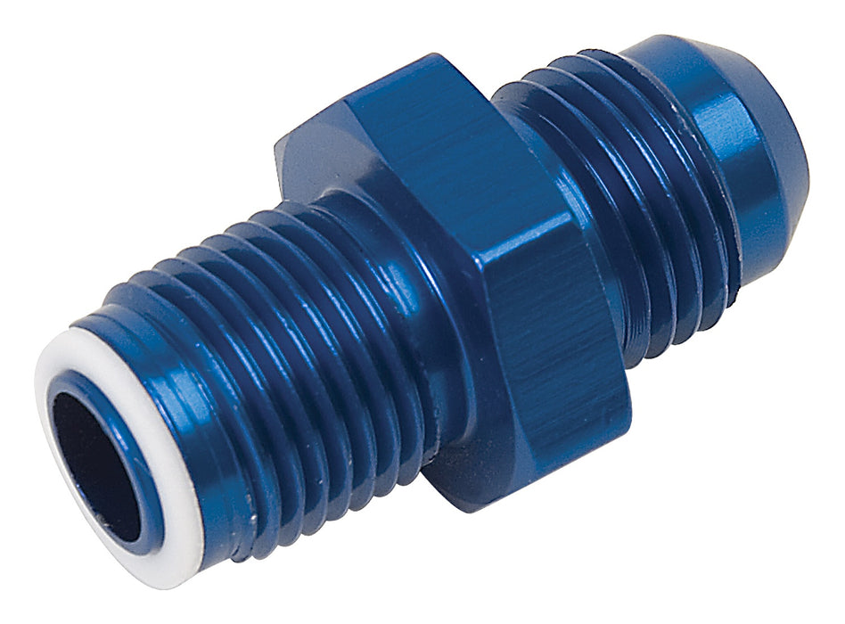 Russell 640810 GM TBI Adapter Fitting; Endura; TBI; -6AN Male To 14mm x 1.25; O-Ring Seal; - Truck Part Superstore