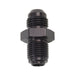 Russell 640813 GM TBI Adapter Fitting; Black; TBI; -6AN Male To 14mm x 1.25; O-Ring Seal; - Truck Part Superstore