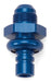 Russell 640900 Ford EFI Fitting; Blue Anodized; Ford EFI x -6AN; Pressure Side; - Truck Part Superstore