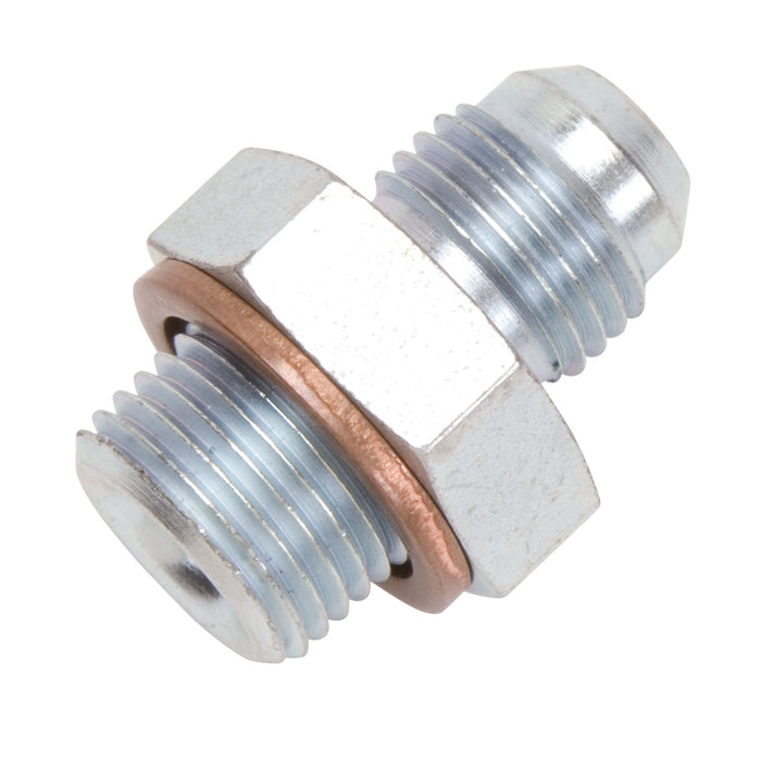 Russell 640960 Edelbrock Fuel Pump Adapter Fitting; Coupler; -8AN x 5.8 in.-18; Billet Pump; - Truck Part Superstore