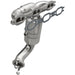 MagnaFlow Exhaust Products 51394 Catalytic Converter with Integrated Exhaust Manifold - Truck Part Superstore
