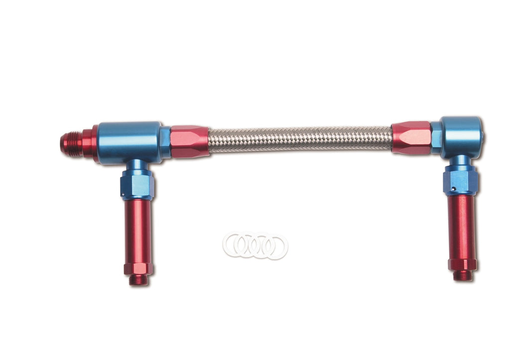 Russell 641360 Dual Inlet Carburetor Fuel Line Kit - Truck Part Superstore