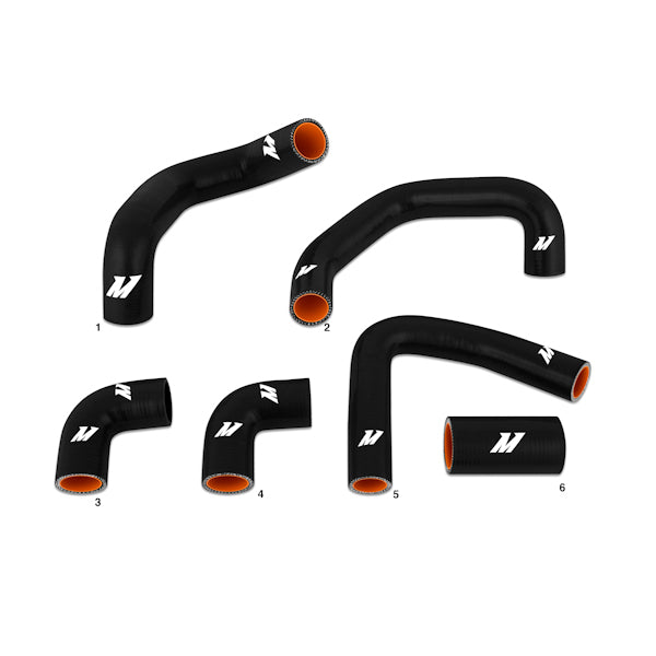 Mishimoto MMHOSE-VET-90BK Silicone Hose Kit, fits Chevrolet Corvette ZR1 1990-1995 - Truck Part Superstore