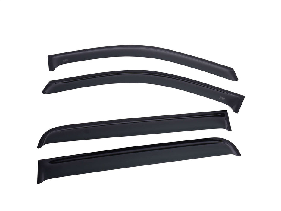 EGR 641771 EGR Tape-On Style Dark Smoke Window Visor-proudly made in the USA. - Truck Part Superstore