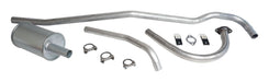 Crown Automotive Jeep Replacement 641878K Exhaust Kit; Incl. Muffler And Tailpipe; - Truck Part Superstore