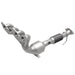 MagnaFlow Exhaust Products 51153 Catalytic Converter with Integrated Exhaust Manifold - Truck Part Superstore