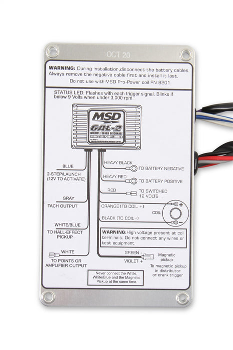 MSD 64213 6AL-2 Series Multiple Spark Ignition Controller - Truck Part Superstore