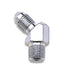 Russell 642931 Brake Adapter Fitting SAE; 1/8 in. NPT Male; 45 degree; -03AN; Endura; - Truck Part Superstore
